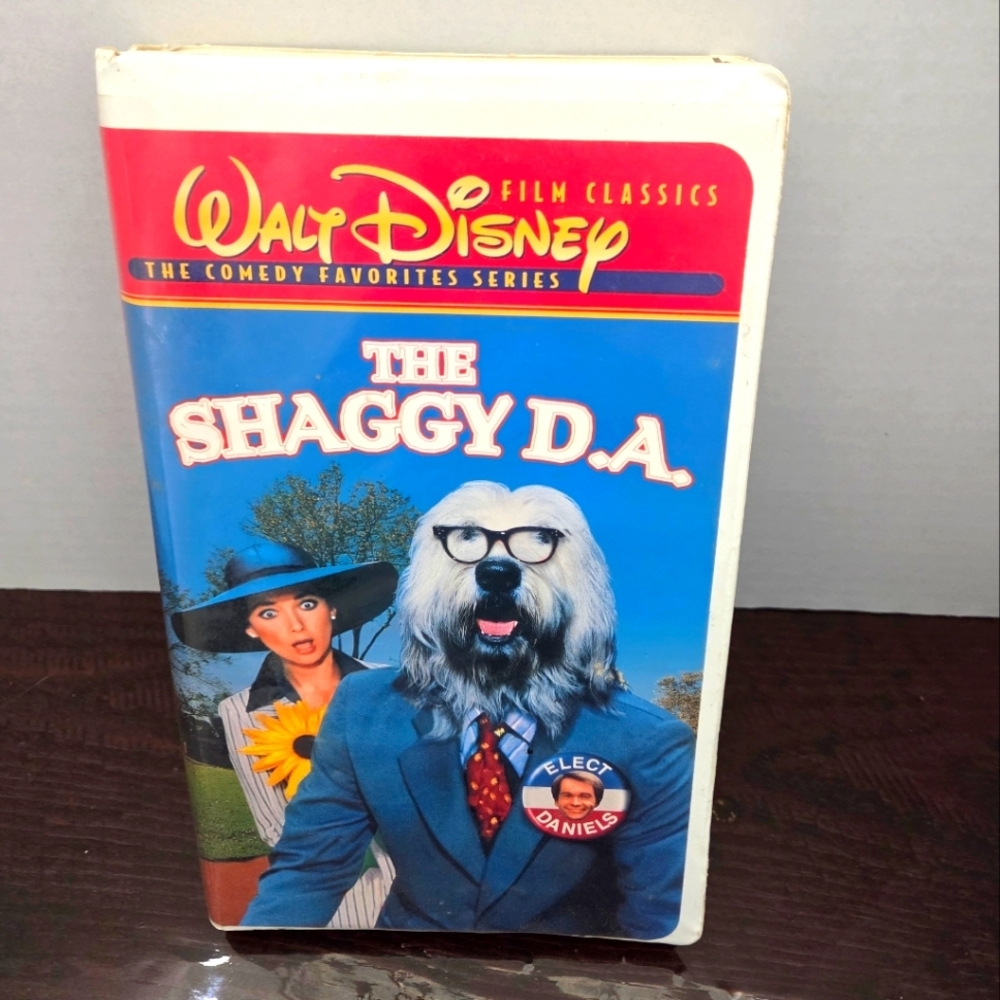 Walt Disney The Shaggy D.A. VHS Vintage